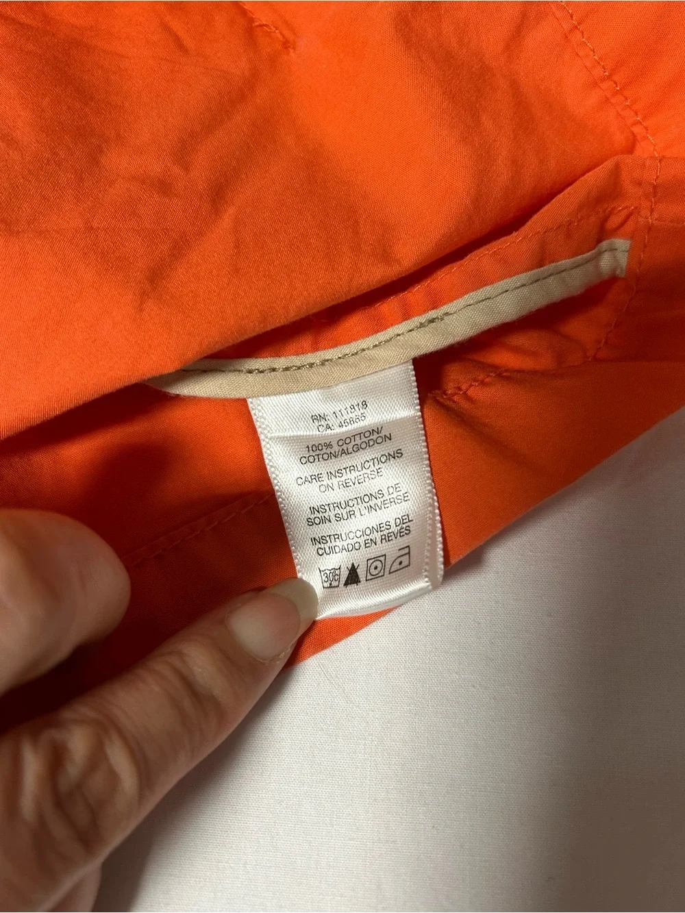 Michael Kors Women’s Orange Double Breasted Trench Jacket Coat XS